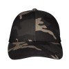 Front Black Camo Caps